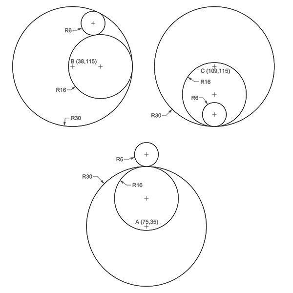 constructing tangent circles