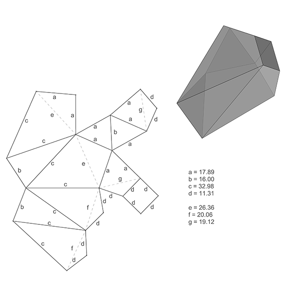 folding sphenoid hendecahedron