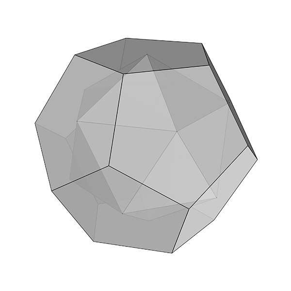 modeling dual of dodecahedron