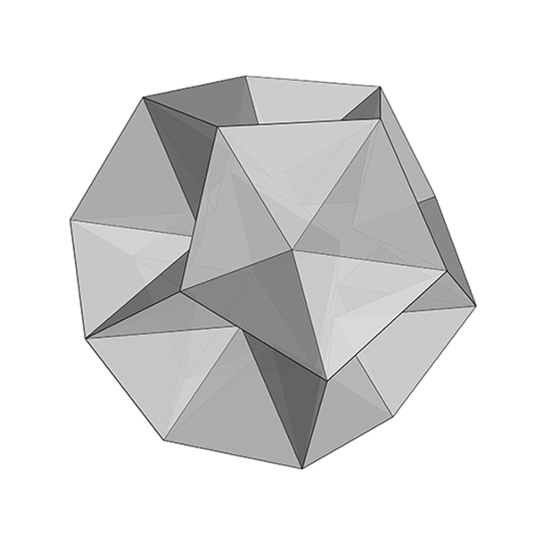 modeling excavated dodecahedron