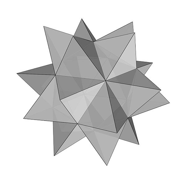 modeling stellated icosahedron